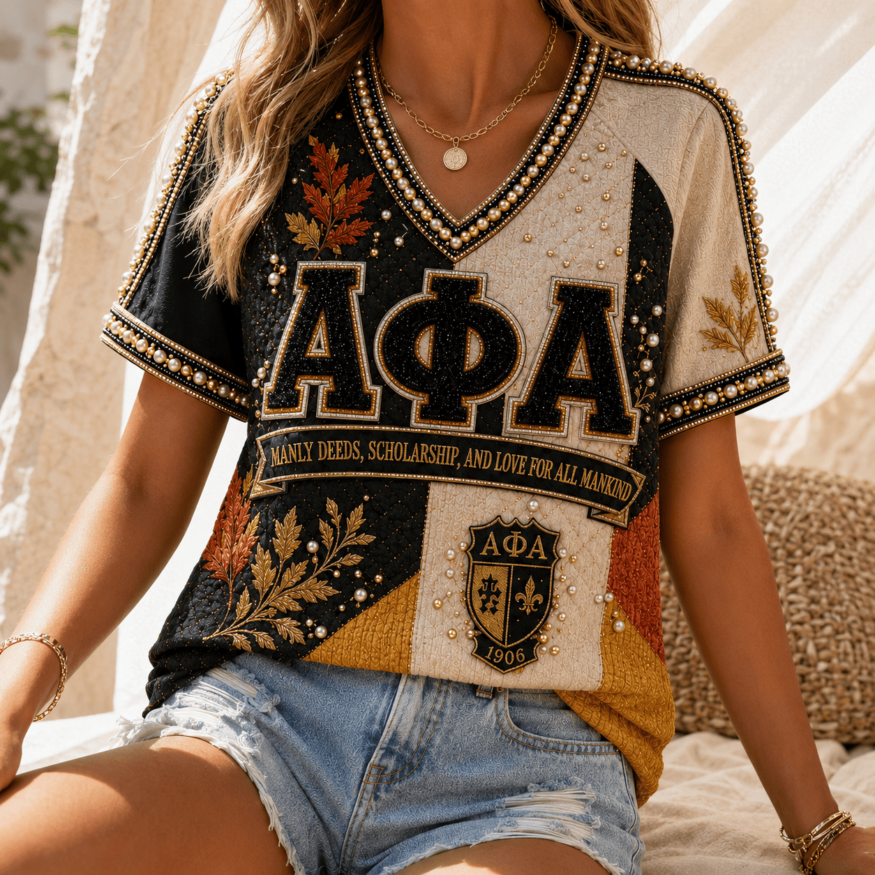 Premium APA V-neck Shirt NTVA