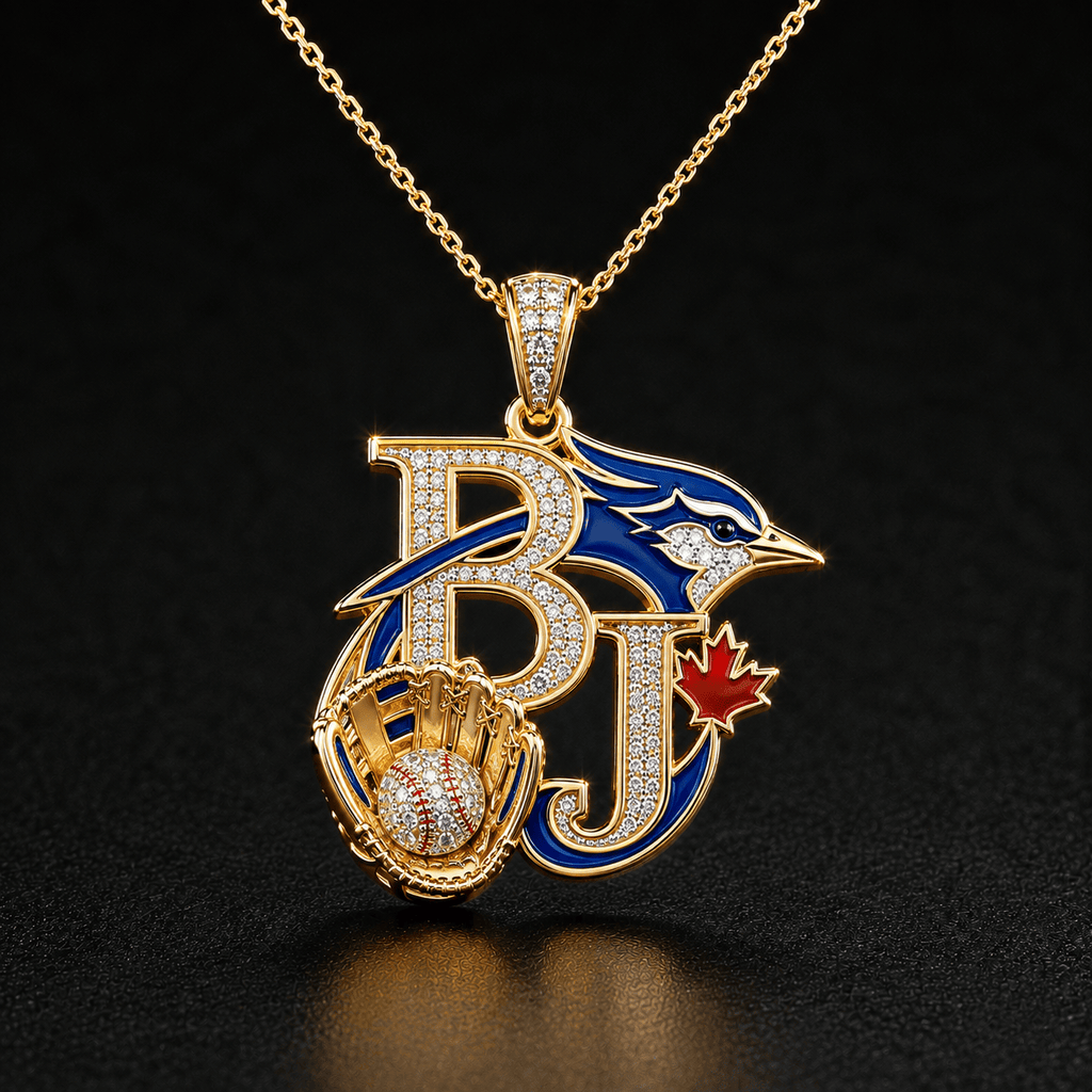 TBJ Solid Gold Chain with Diamond Pendant BMD