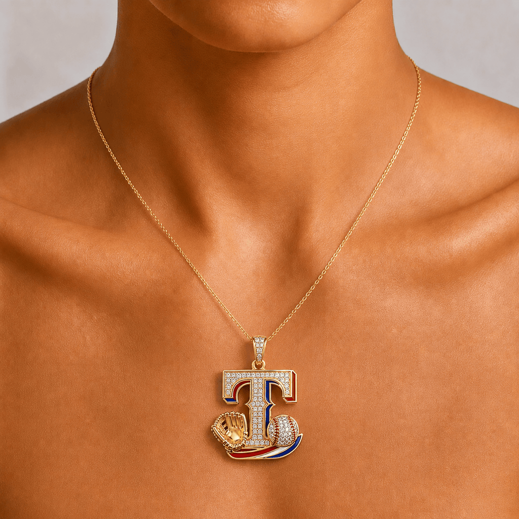 TXG Solid Gold Chain with Diamond Pendant BMD