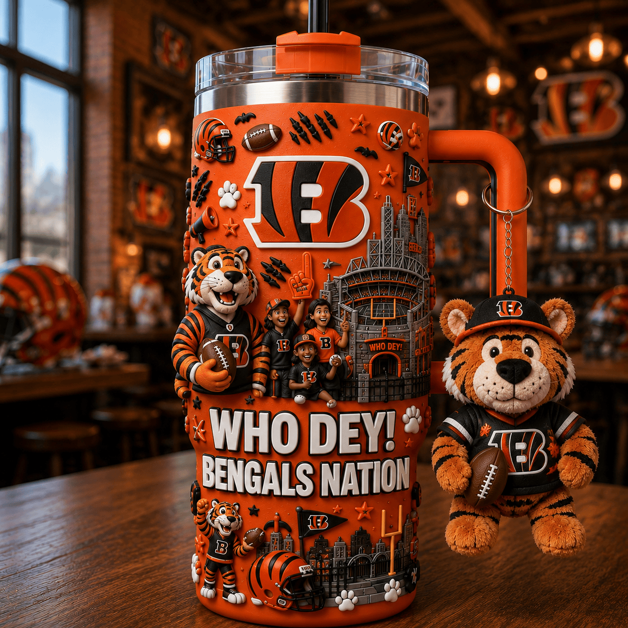 CCBG 40oz Tumbler With Handle DNBN