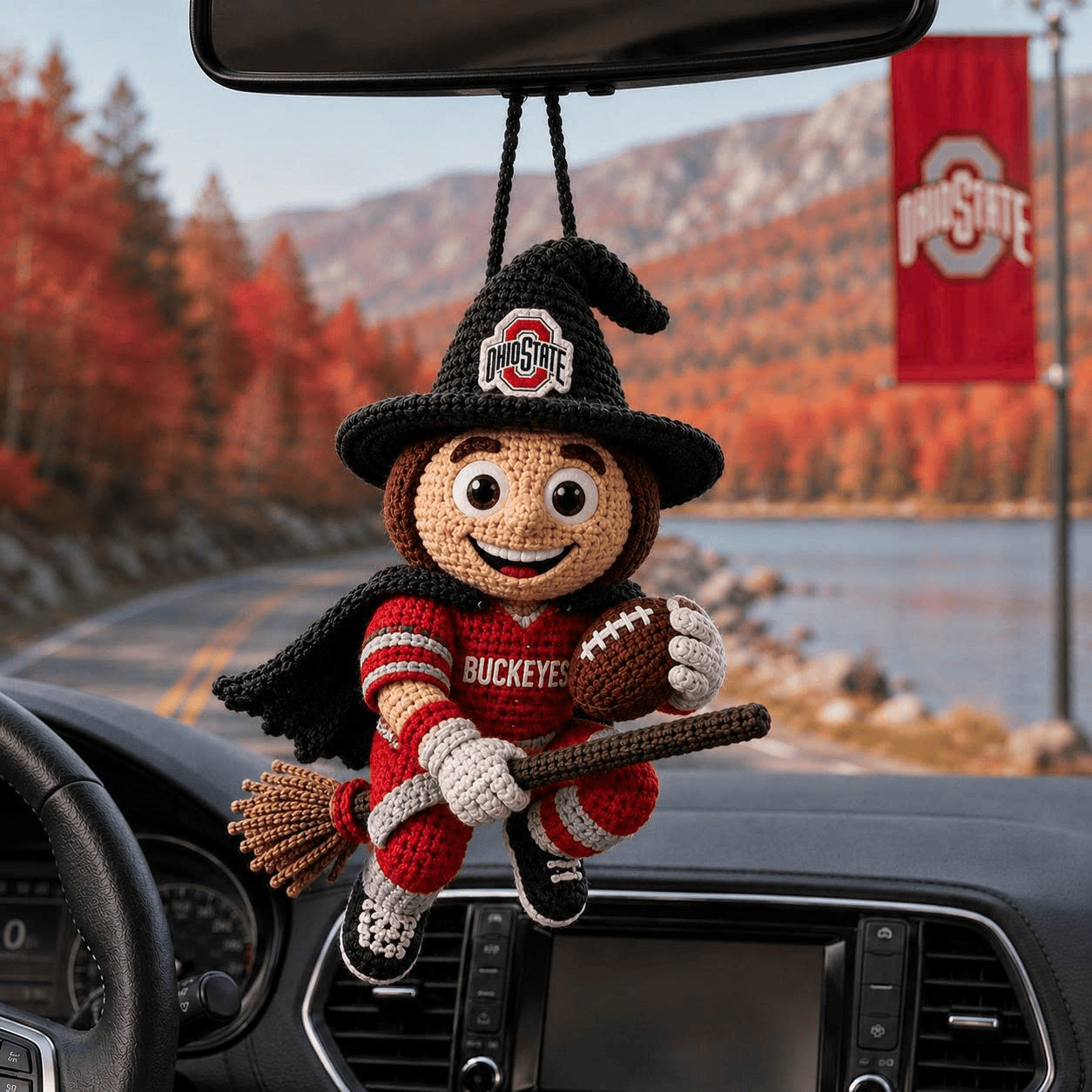 OSB Handmade Car Ornament BMD